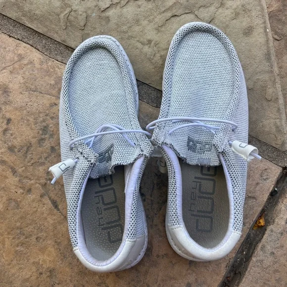 Hey Dude | Shoes | Bearly Worn Hey Dude White Us Size | Poshmark display picture 3